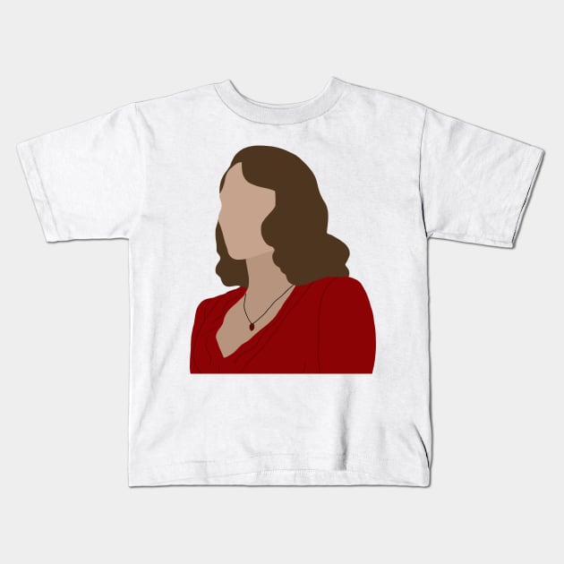 Peggy Kids T-Shirt by CalliesArt